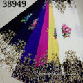 Custom 100% Polyester Printed Pearl Chiffon Dress Fabric